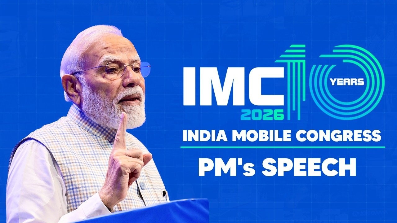 PM Modi's address at the 10th edition of the India Mobile Congress