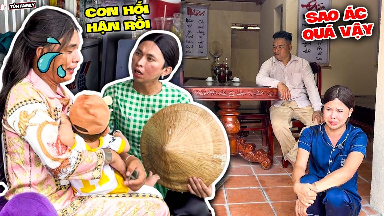 Cãi Cha Cãi Mẹ Bỏ Nhà Theo Trai, Thúy Liễu Ân Hận Ôm Con Trở Về - Tủn Family