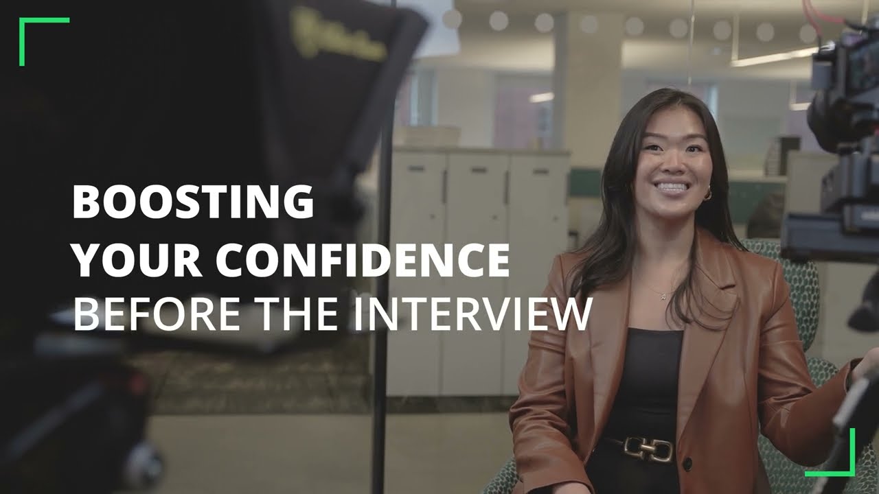 Boosting your confidence before the interview