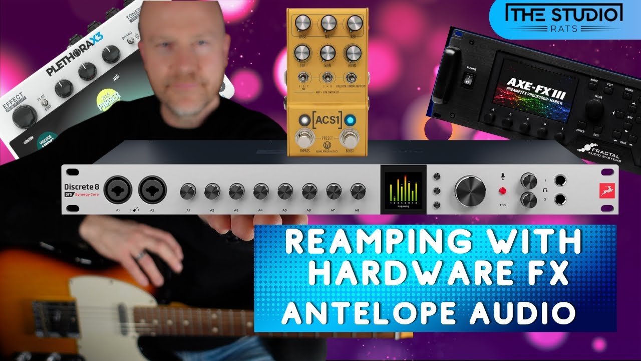 Using Hardware Effects Pedals When Re-Amping - Supported By Antelope Audio