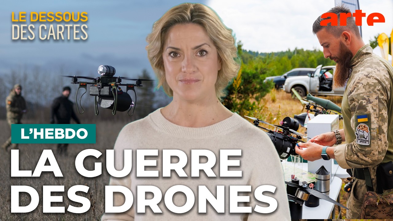 Drones : la guerre a changé | Le dessous des cartes - ARTE