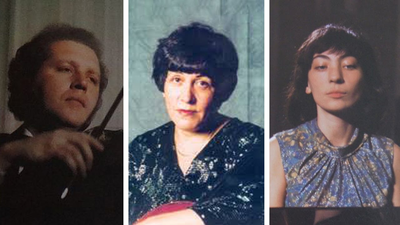 Shostakovich – Piano Trio No. 1 in C minor, Op. 8 – Kagan / Gutman / Virsaladze (live, 1982)