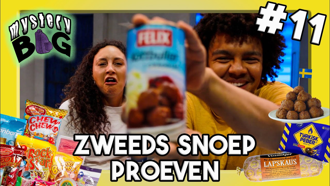 Mystery Bag #11 | ZWEEDS ETEN PROEVEN 🇸🇪🤢