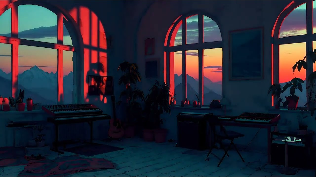 Mountain Dreamscapes in Retro Synth Pop 🎧 Peaceful Ambient Vibes