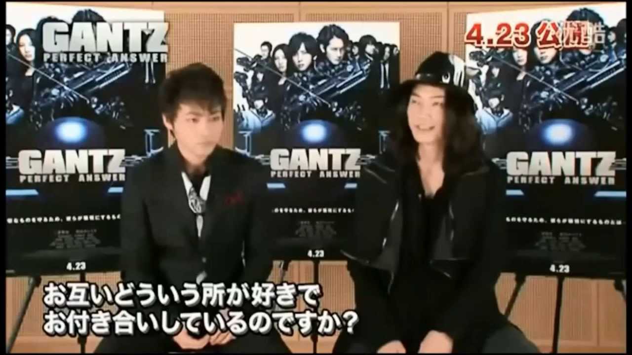 綾野 剛  GANTZ PA インタ