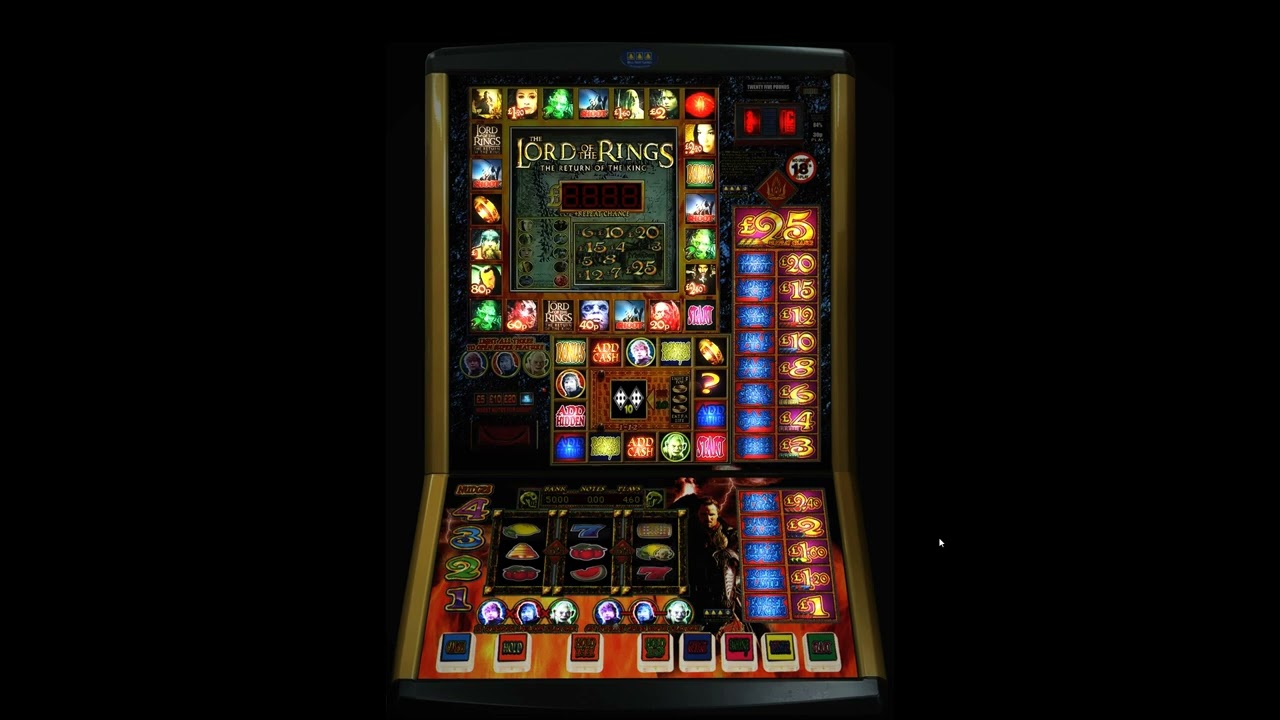 Lord Of The Rings Return Of The King £25 Jackpot Bell Fruit Games Fruit Machine Emulation
