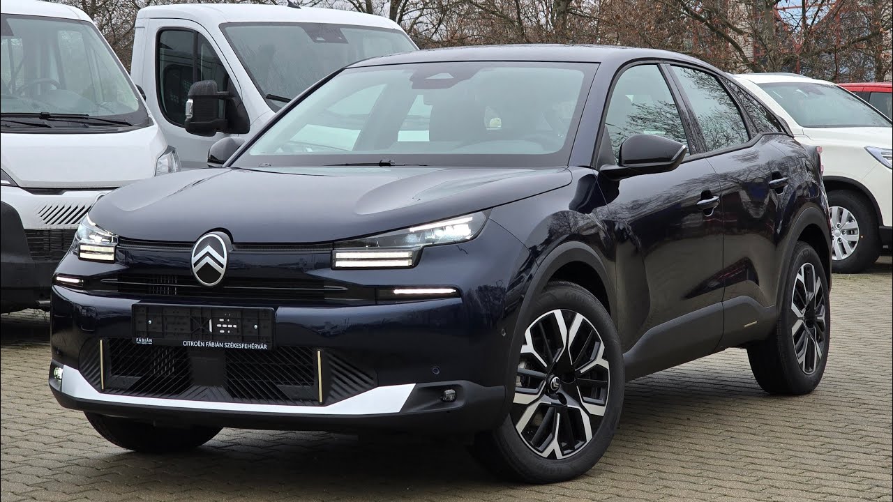 NEW 2025 Facelift Citroën C4 Business Hybrid 145 1.2 48V e-DCS6 Eclipse Blue
