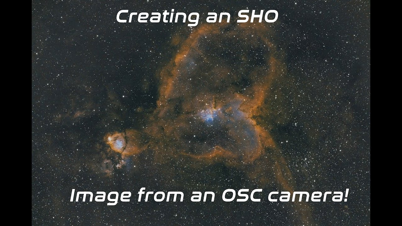 Creating an SHO image from an OSC camera in Pixinsight