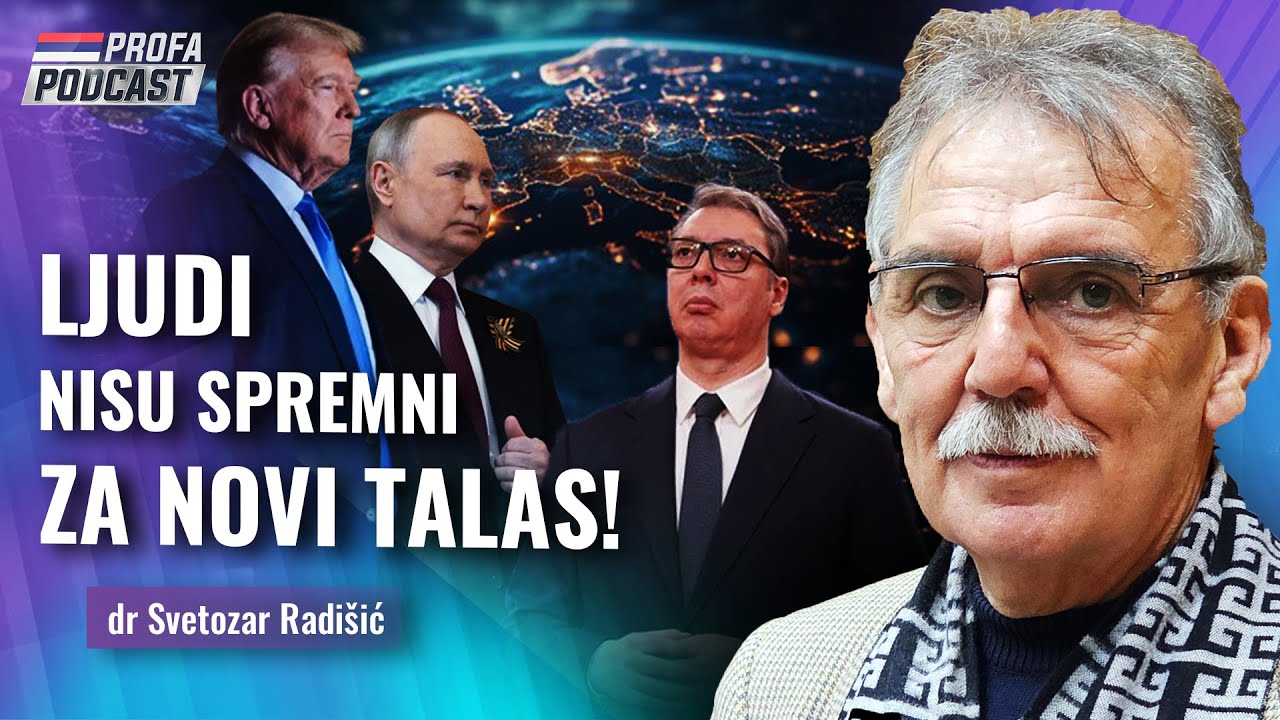 dr Svetozar Radi&scaron;ić -- LJUDI NISU SPREMNI ZA NOVI TALAS
