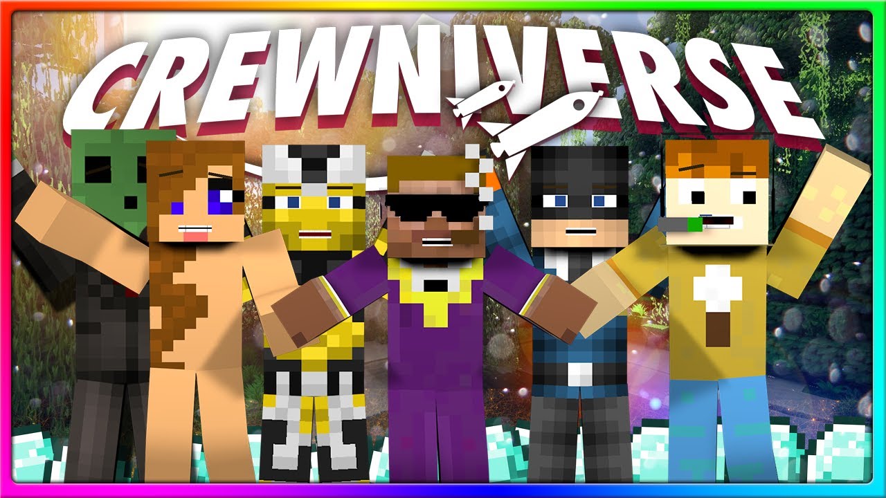 Minecraft- Clev FINALLY Reveals His Face! (Crewniverse Creative Server Episode 10!)
