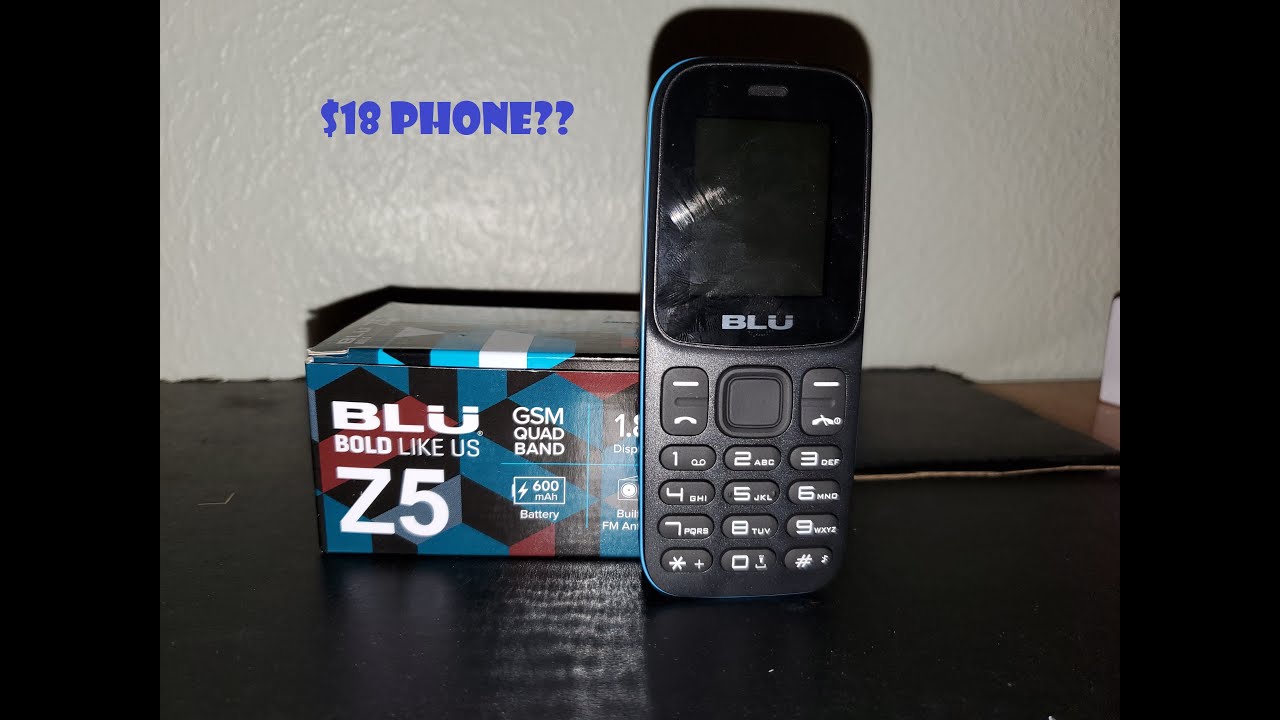 Blu Z5 Unboxing and review. ($18 Phone)