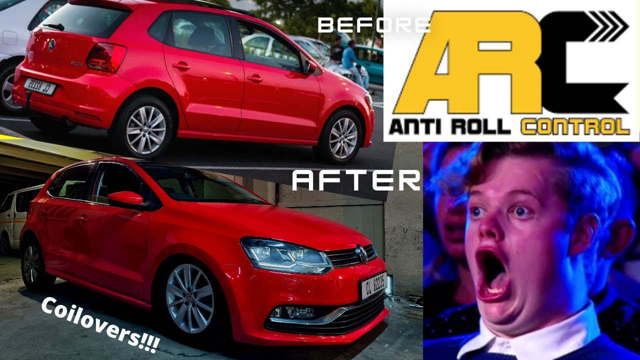 Установка койловеров ARC на мой VW POLO TSI с участием LateLateCustoms | Часть 1 сборки