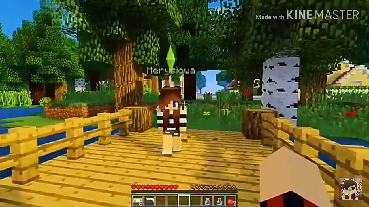 🎶Nightore- Rewrite the stars🎶 Minecraft dom| Luferek i Marysia
