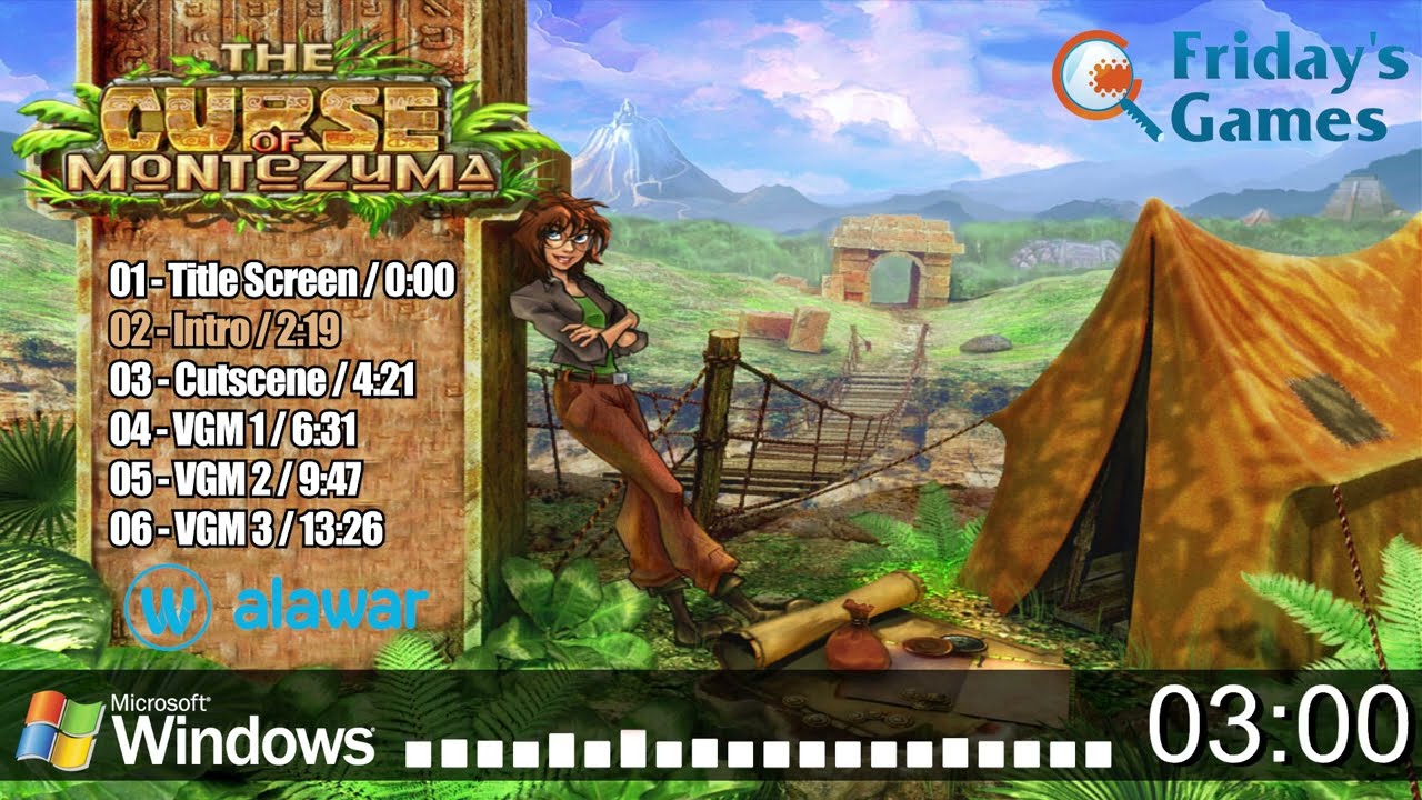 The Curse of Montezuma OST | 2008 | PC - complete soundtrack in one video