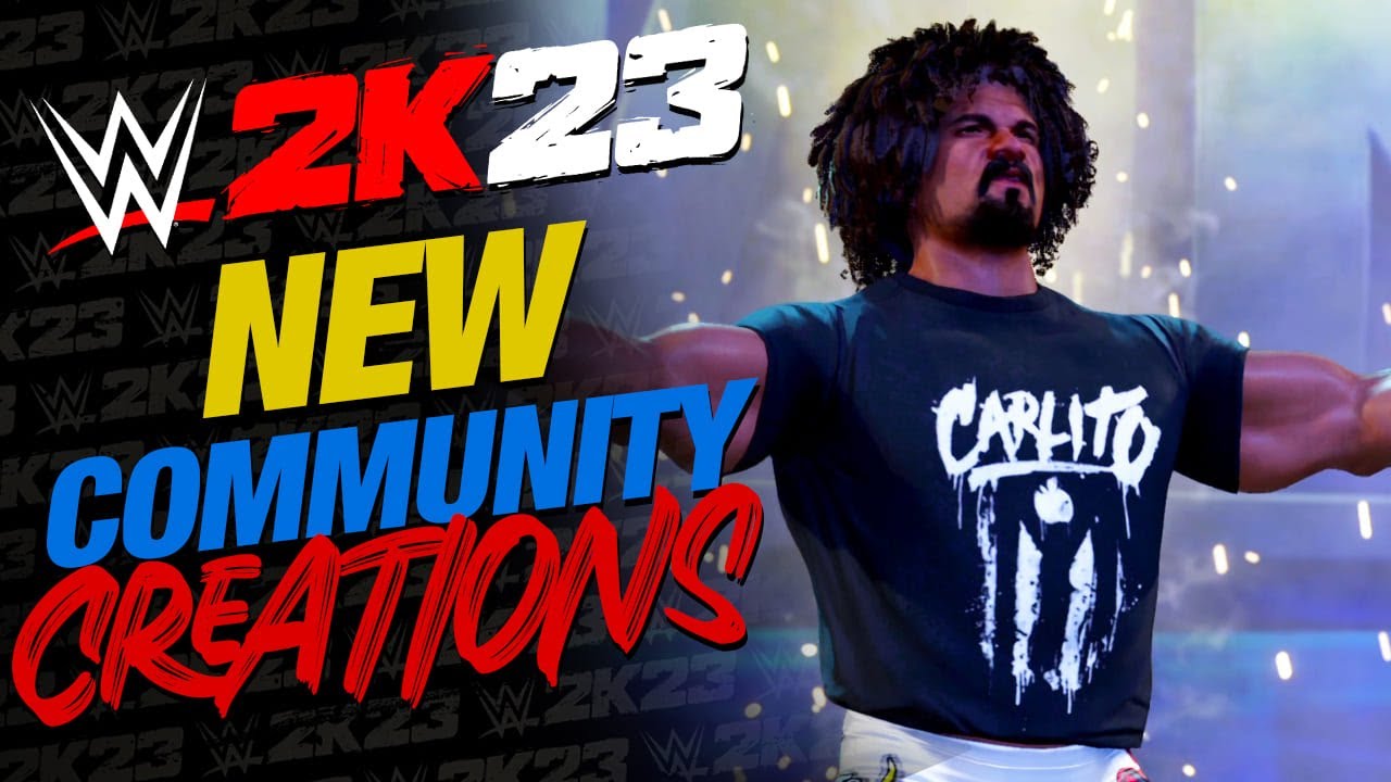 WWE 2K23 NEW COMMUNITY CREATIONS SHOWCASE - NXT / AEW / WWE NEW CAWS TO DOWNLOAD