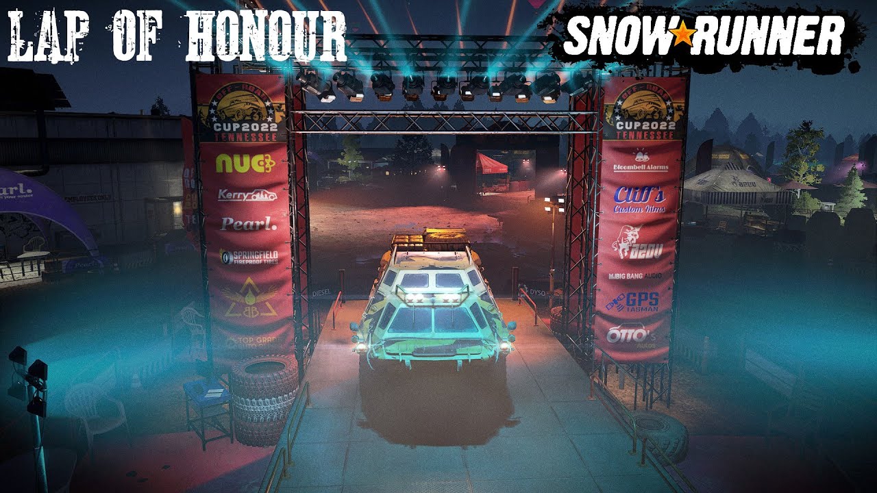 Lap Of Honour The Last Contract In Phase 7 New Snowrunner Compete And Conquer Gameplay Burning Mill
