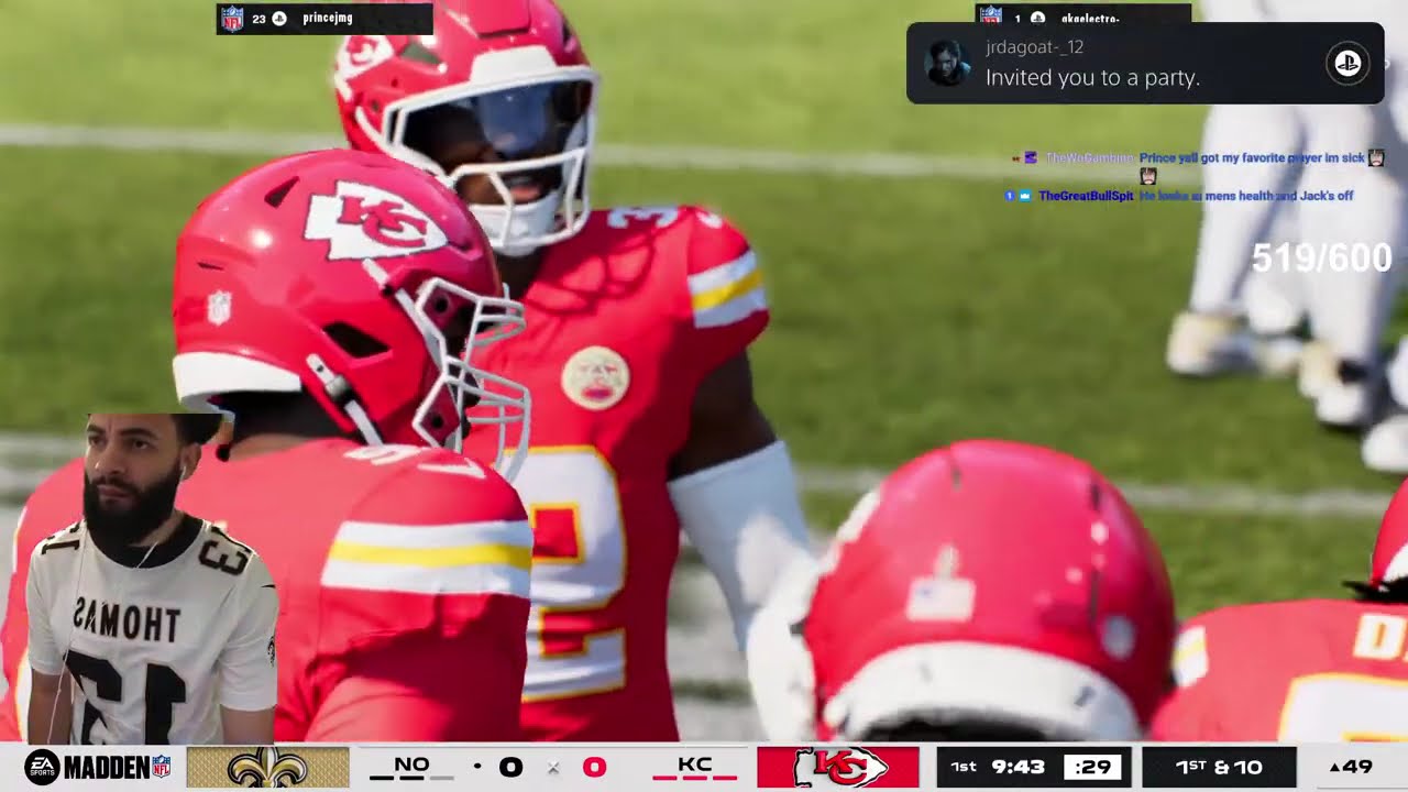 PRINCEJMG VS ELECTRO! #1 MADDEN STREAMER IS LIVE! TUESDAY 3/10