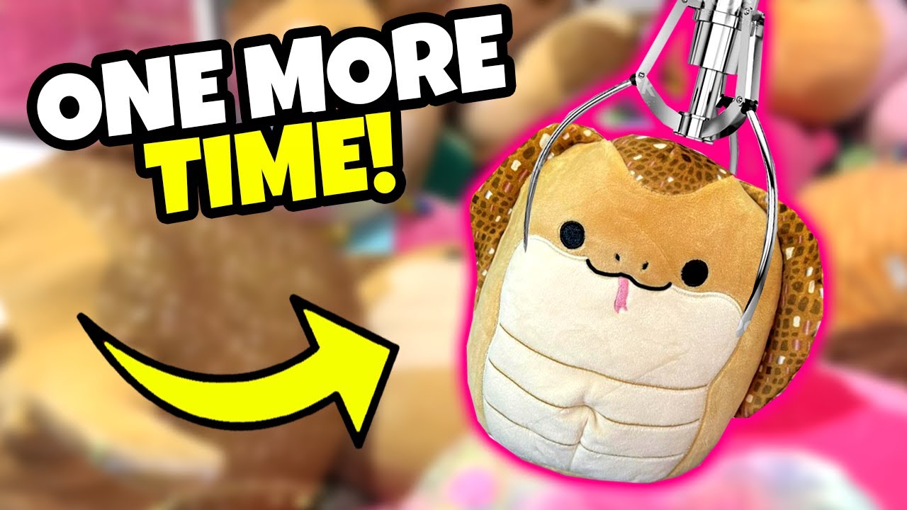 It's Our Last Chance! Part 3 of the HUGE Squishmallow Claw Machine!