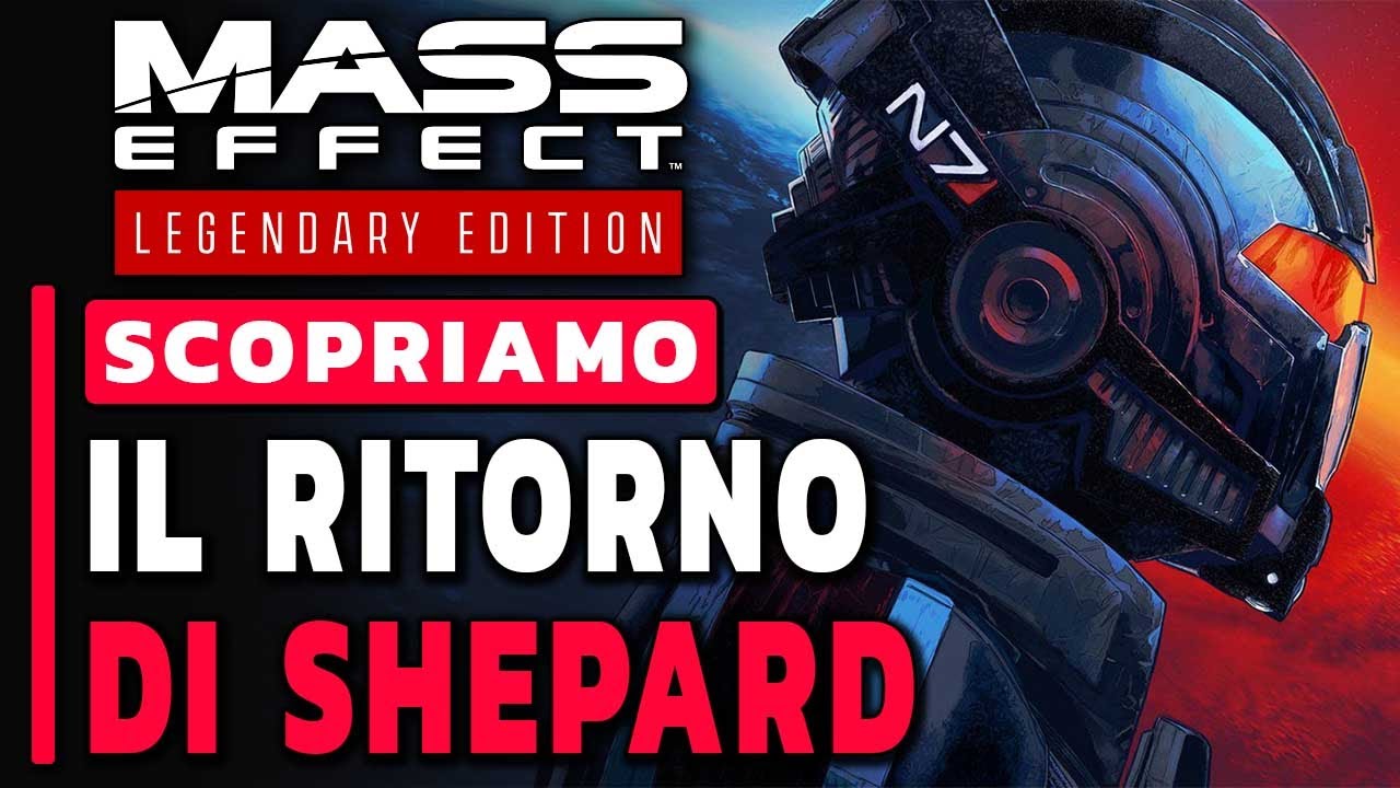 IL RITORNO DI SHEPARD ► MASS EFFECT LEGENDARY EDITION PS5 Gameplay ITA