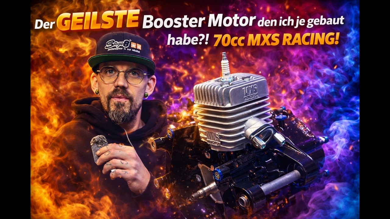 💥MBK Booster Dutchman, часть 3 | Мы заканчиваем работу над двигателем | MXS RACING 70cc/MVT зажиг...