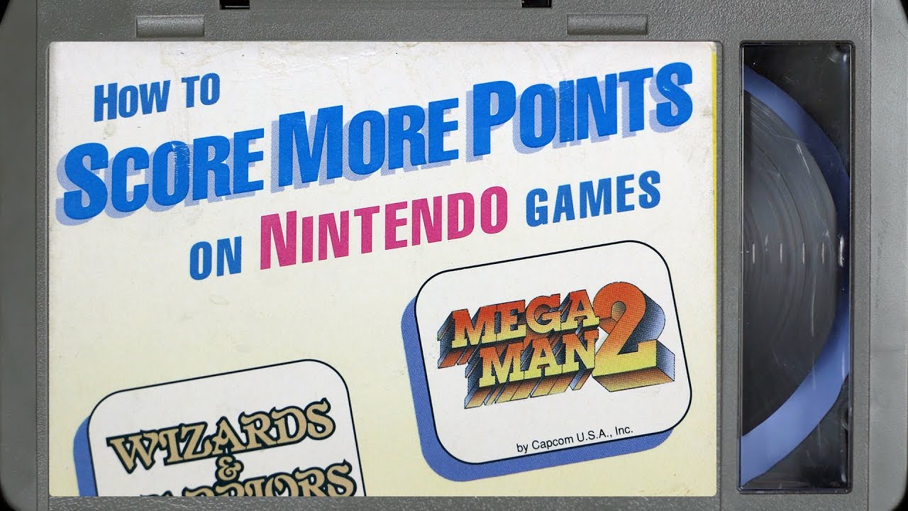 How to Score More Points in Nintendo Games #1 :: VHS (1080p / 60FPS) - VIDEO GAME B-ROLL