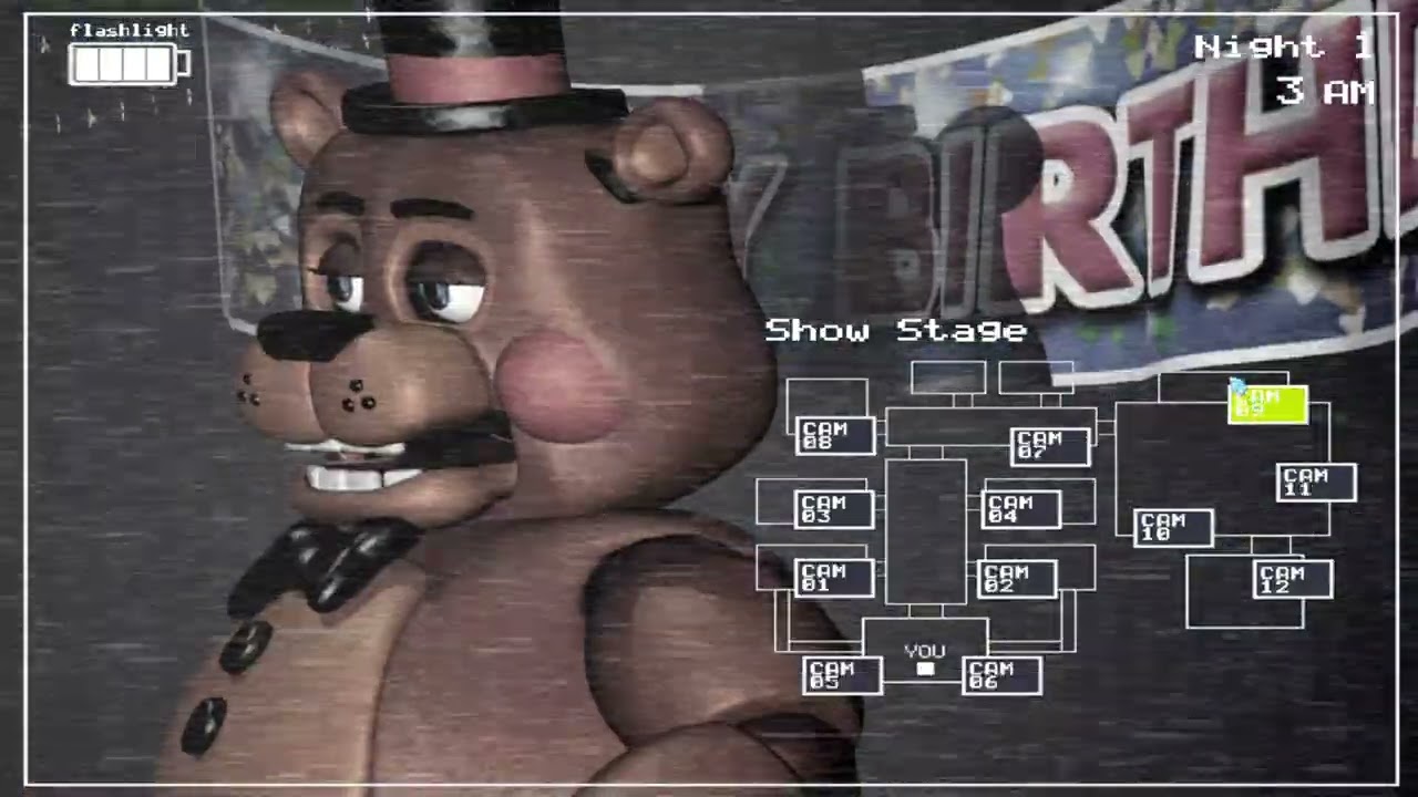 FNAF 2 OYNADIM 1.GECE (kolaydı...)