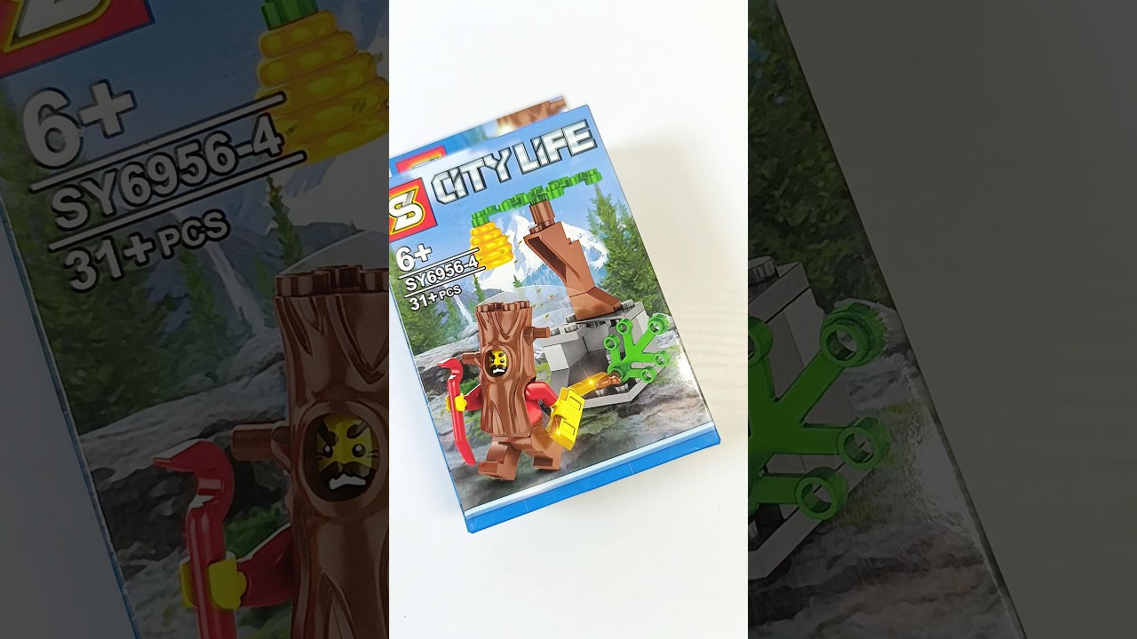 Unboxing Mini Figure City ​​Life Of The Gold Thief #toys #lego #blocks #puzzle #bricks #shorts