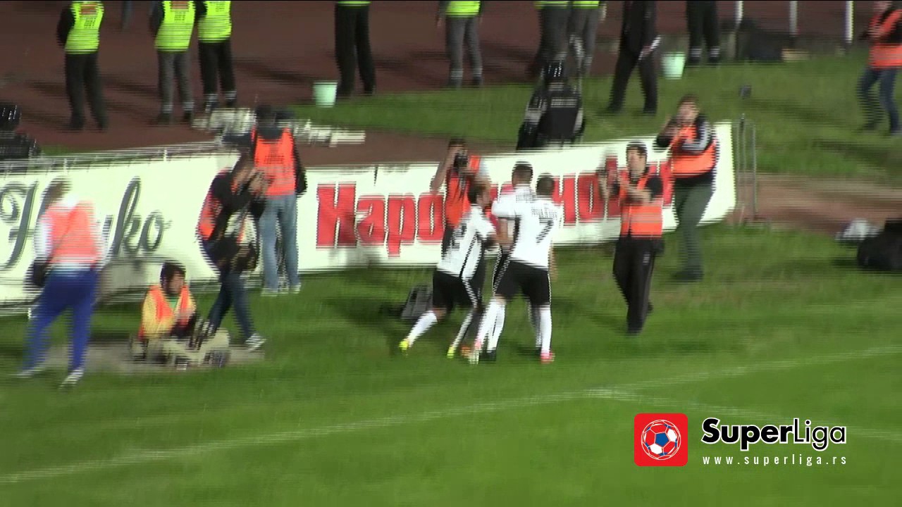 Super liga 2016/17: 36.Kolo: RADNIČKI NIŠ – PARTIZAN 1:3 (0:0)