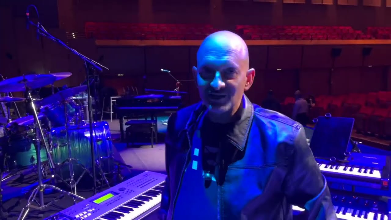 Aidan Zammit - Setup Tastiere - Backstage Gianni Togni 2022