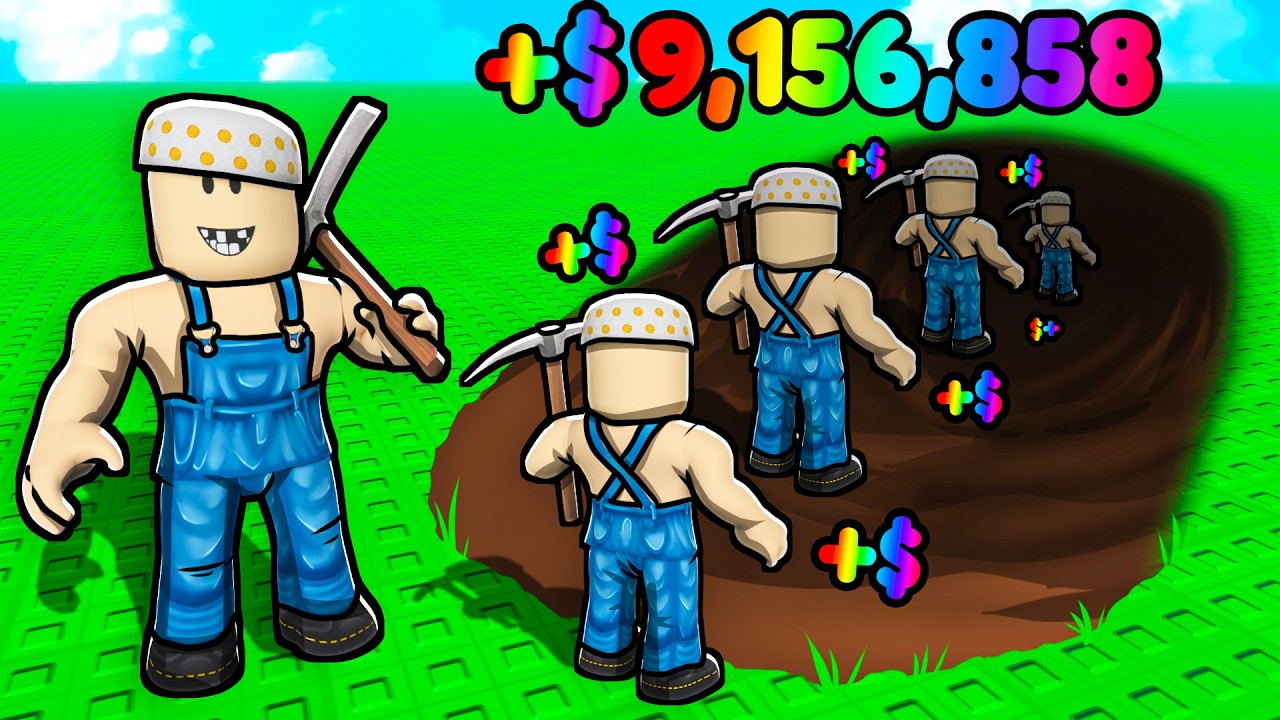 صرفت 9,156,858$ روبوكس علشان أوصل لأعمق نقطة في الأرض !😱 ⛏️ | روبلوكس