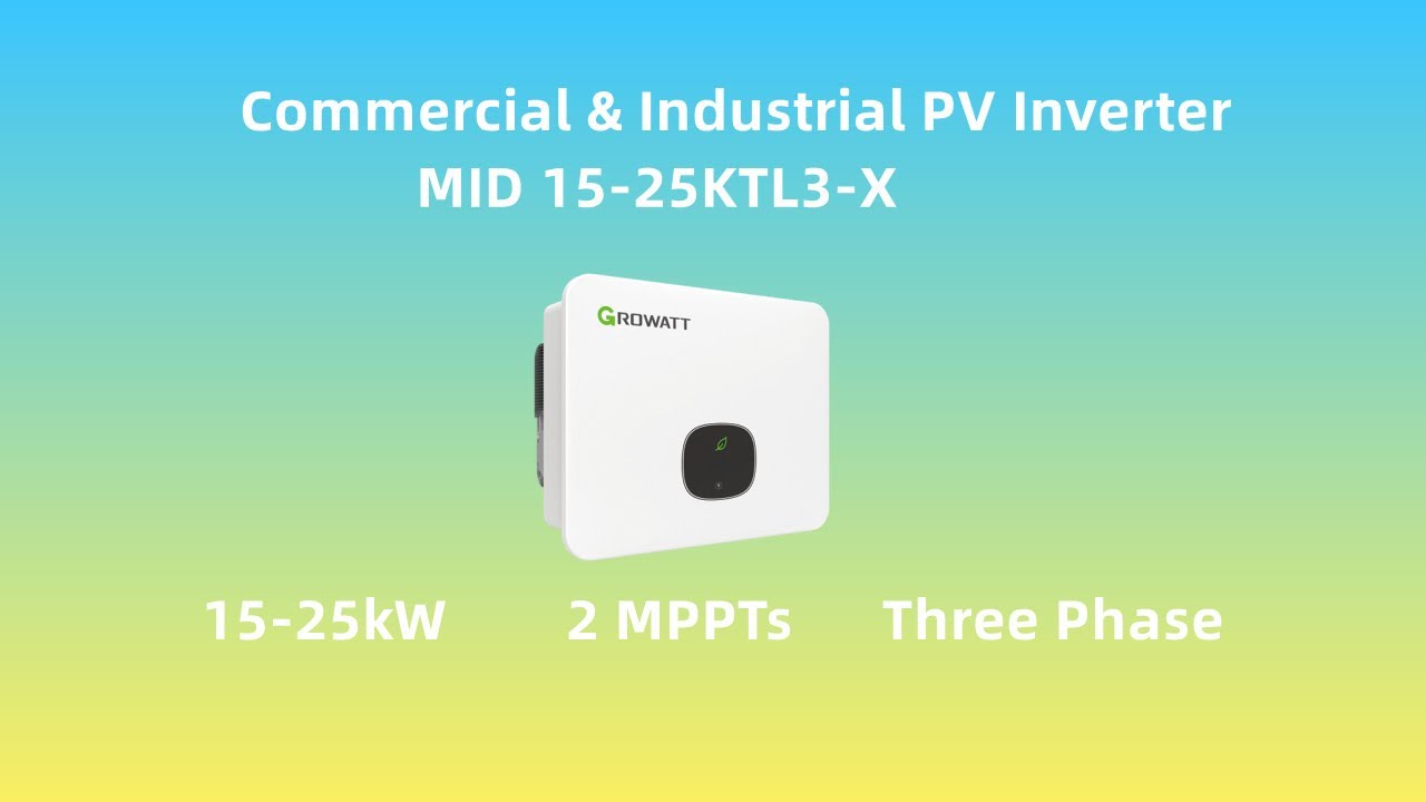 MID 15 25KTL3 X series inverter installation #growatt #solarenergy