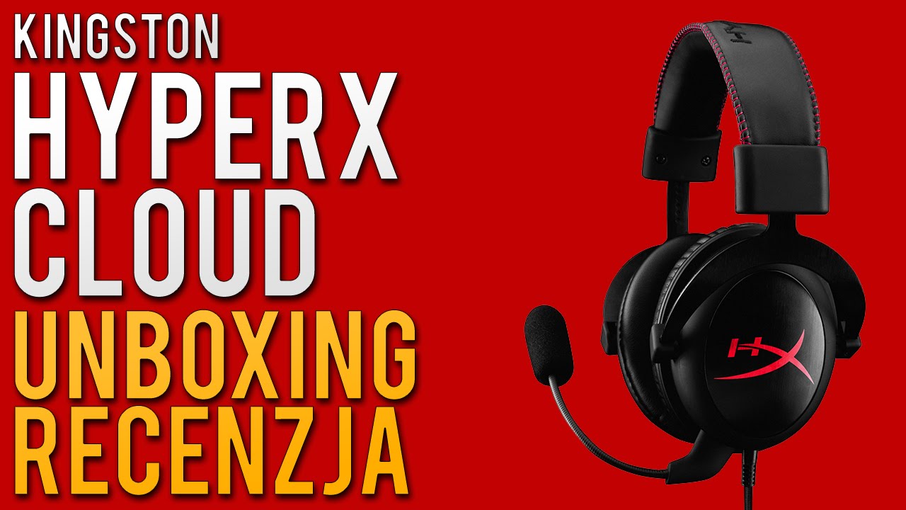 HyperX Cloud: Słuchawki dla graczy - UNBOXING / RECENZJA / TEST MIKROFONU