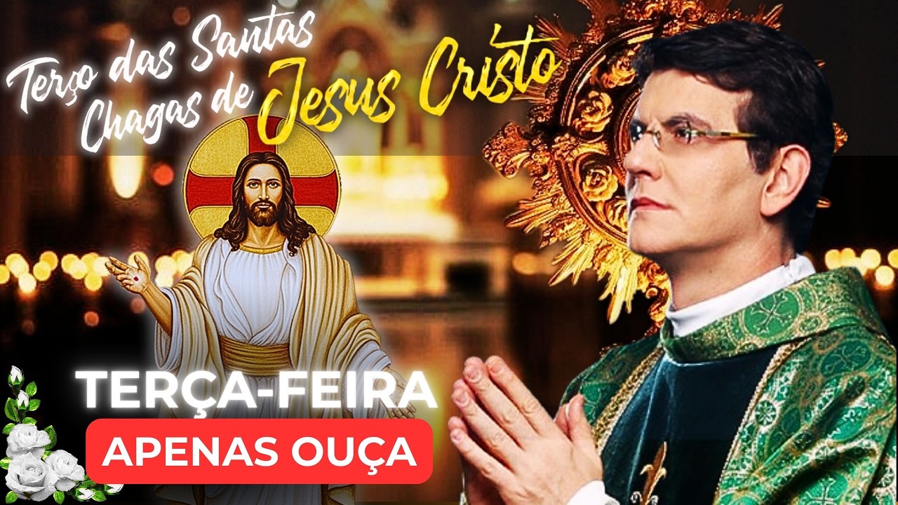 ⚔️ Santo Terço das Santas Chagas de HOJE: Clamando ao Céu: Proteção contra o mal 🛡️