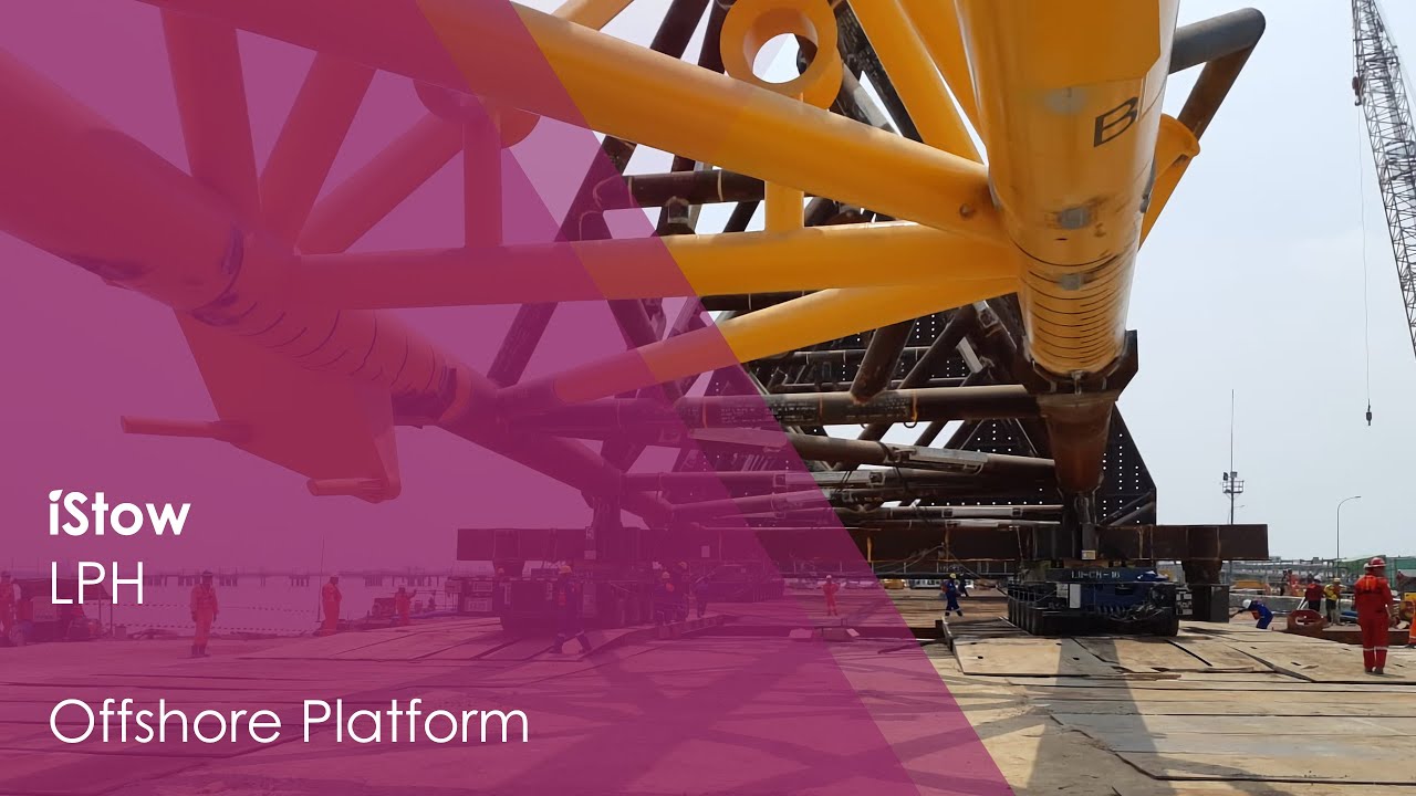 iStow LPH: Loadout of an Offshore Platform