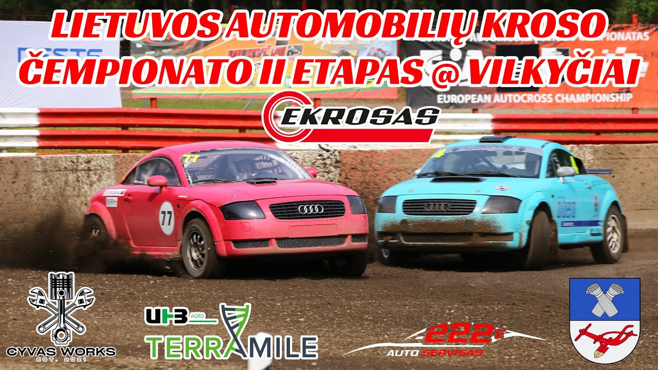 EKROSAS 2025 #7 | ANTRASIS LIETUVOS AUTOKROSO ČEMPIONATO ETAPAS VILKYČIUOSE. EKROSO KOMANDOS FILMAS