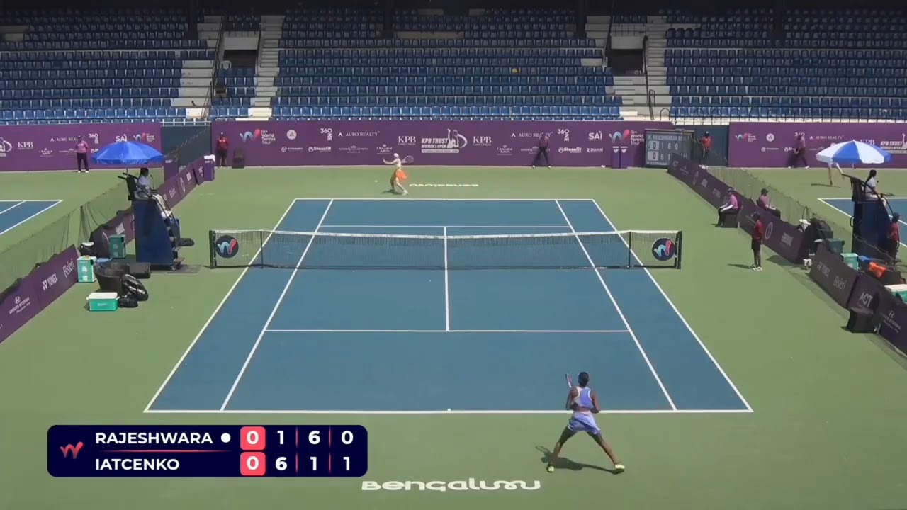 W100 Bengaluru R1: Maaya Rajeshwaran Revathi vs Polina Iatcenko | Highlights 