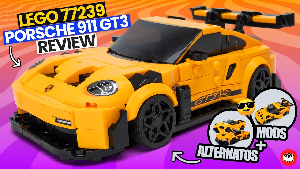 📣 REVIEW + ALTERNARTIVOS + MODS del NUEVO Porsche GT3 RS de LEGO 77239 - Espectacular 🔥