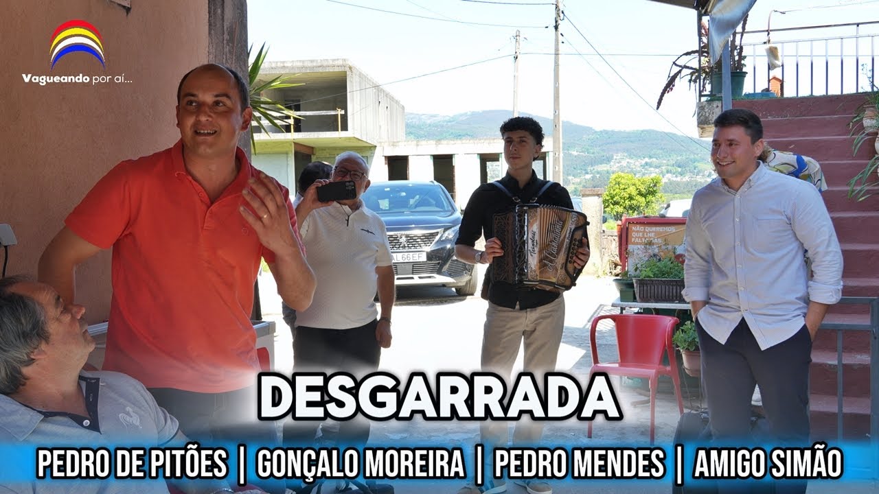 Desgarrada - Pedro de Pitões | Gonçalo Moreira | Pedro Mendes | Amigo Simão - Bar Pedras Finas