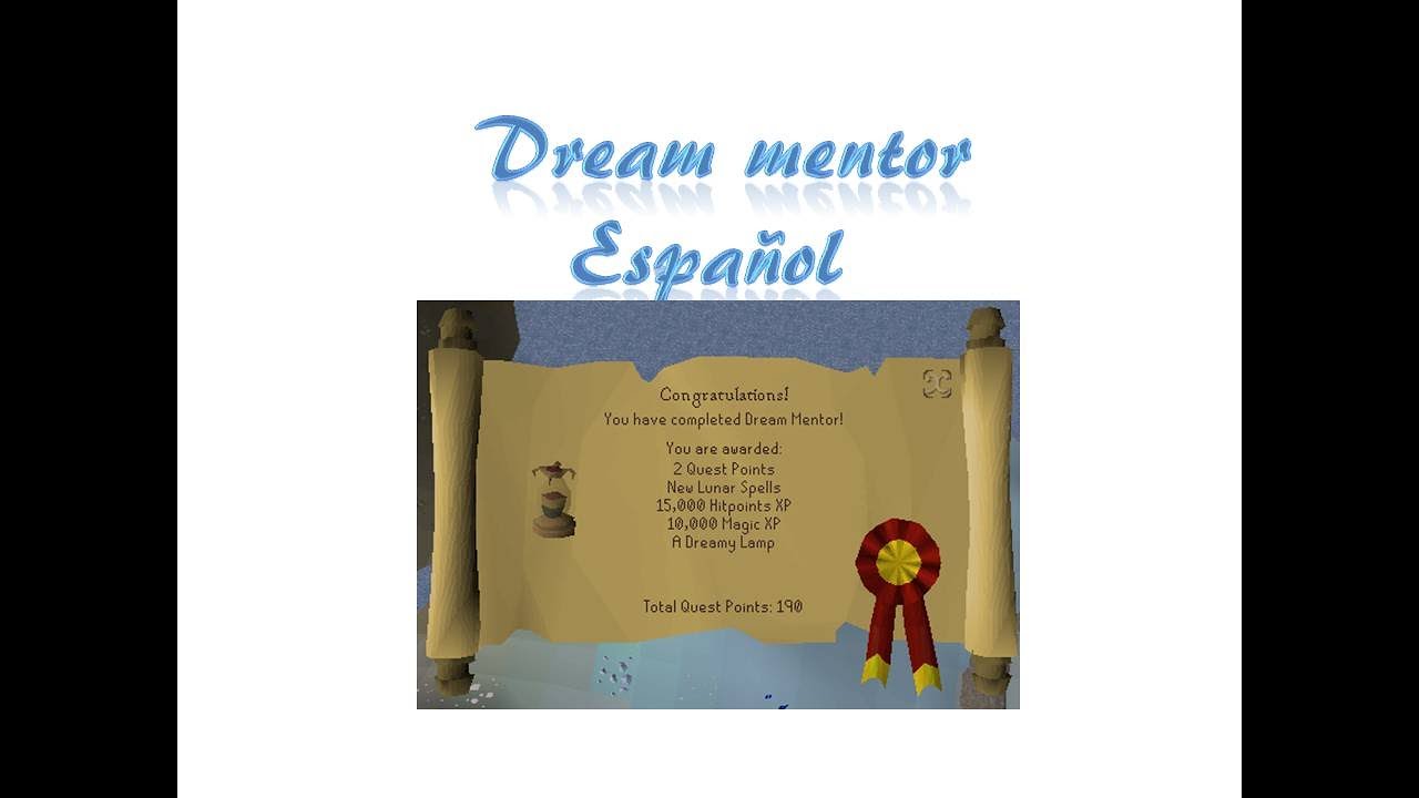 Dream Mentor osrs español