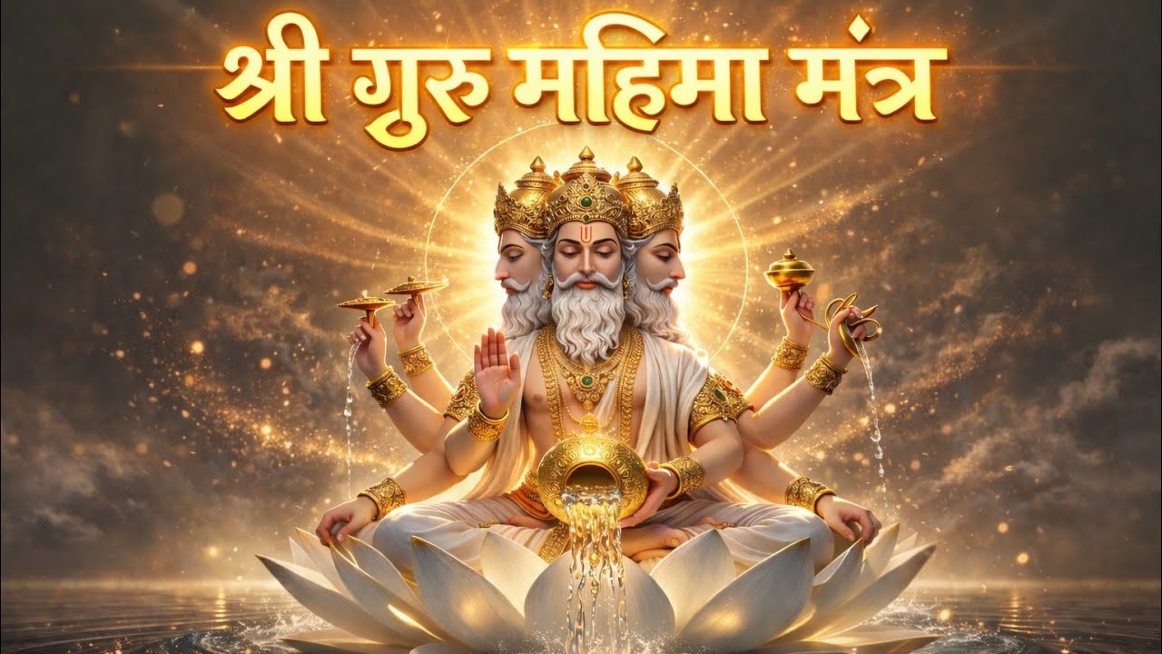 Guru Brahma Guru Vishnu Guru Devo Maheshwara | Powerful Guru Mantra Chanting #viralvideo 