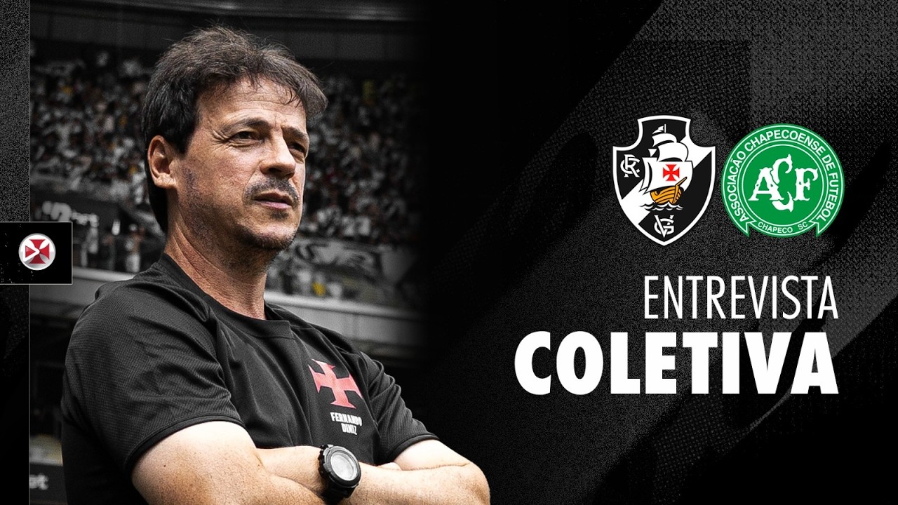 AO VIVO | COLETIVA FERNANDO DINIZ | VASCOTV
