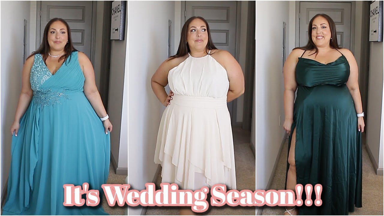 Shein Try On Haul Plus | Shein Try On Haul 2023 Plus Size  | Shein Wedding Season | MissGreenEyes