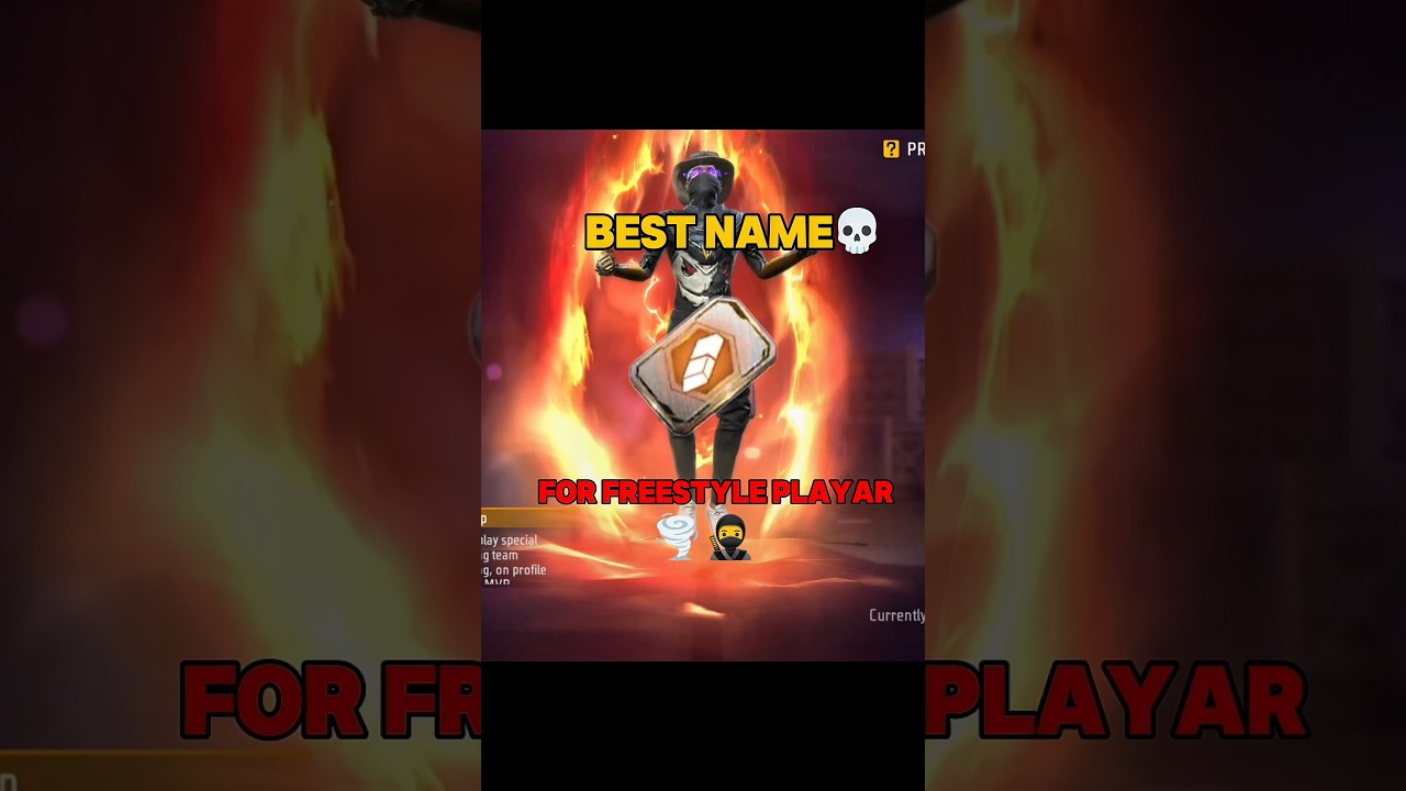 🔥FREESTYLE NAME! THE BEST NAMES IN FREE FIRE! 🔥