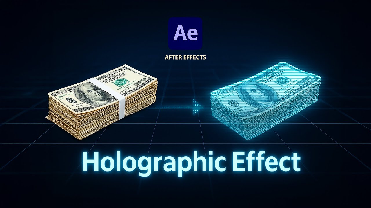 Hologram Effect in After Effects &ndash; Quick & Easy Tutorial