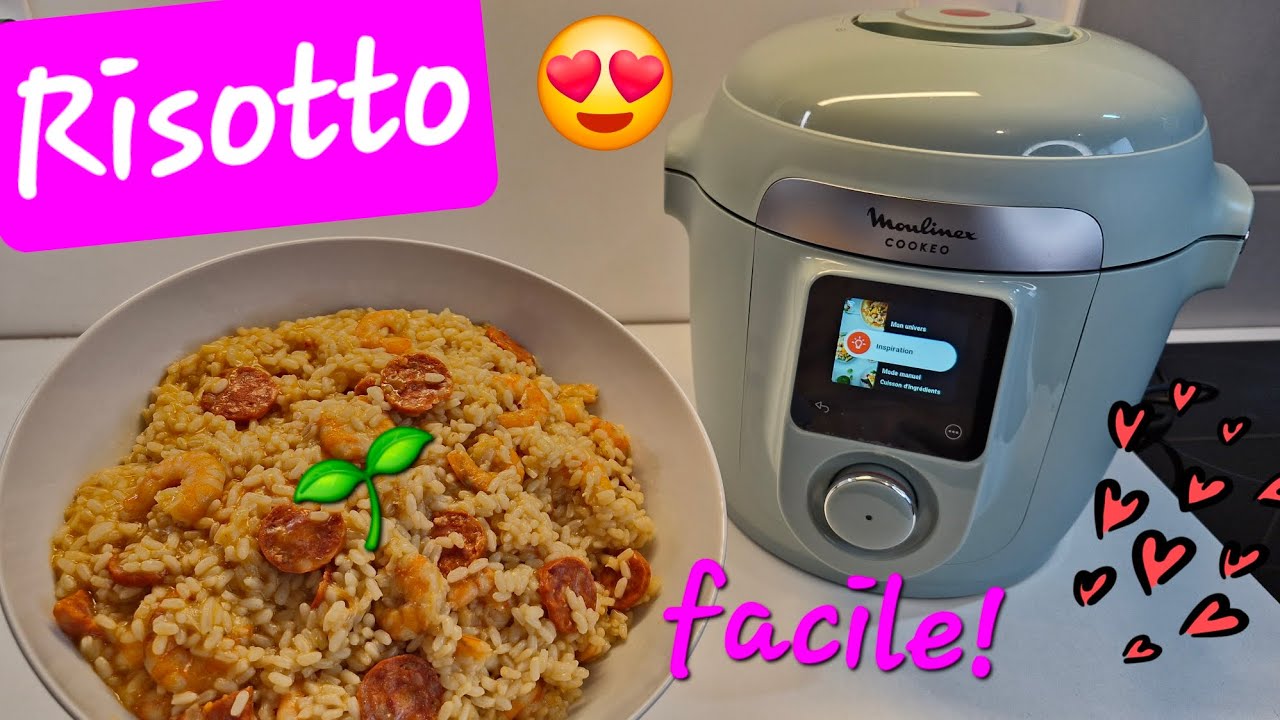 Risotto express facile au cookeo! (Crevettes & chorizo)