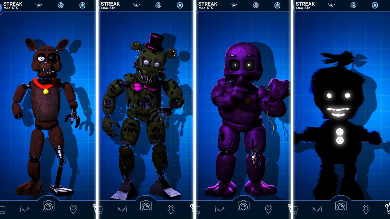 FNAF AR Hoax Animatronics Jumpscare & Workshop Animations