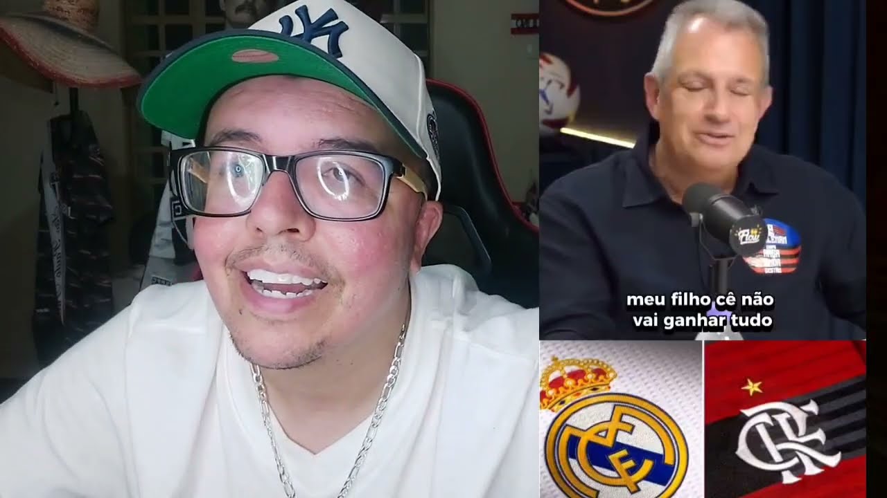 REAL MADRID DAS AMÉRICAS É VICE DE NOVO- PRESIDENTE DO FLAMENGO MORRE PELA BOCA E NETO DÁ RISADA