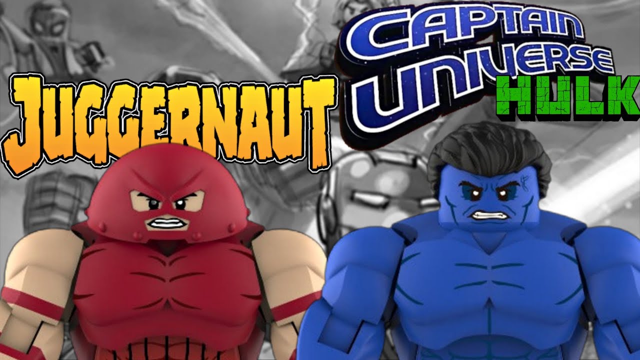 LEGO CAPTAIN UNIVERSE HULK JUGGERNAUT | AF356 AF359 | LEGO UNOFFICIAL #juggernaut #hulk #marvel