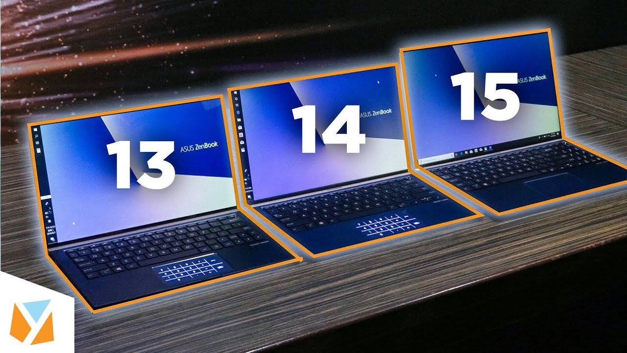 ASUS Zenbook 13, 14, 15 Hands-on: Tiny as tiny can be!