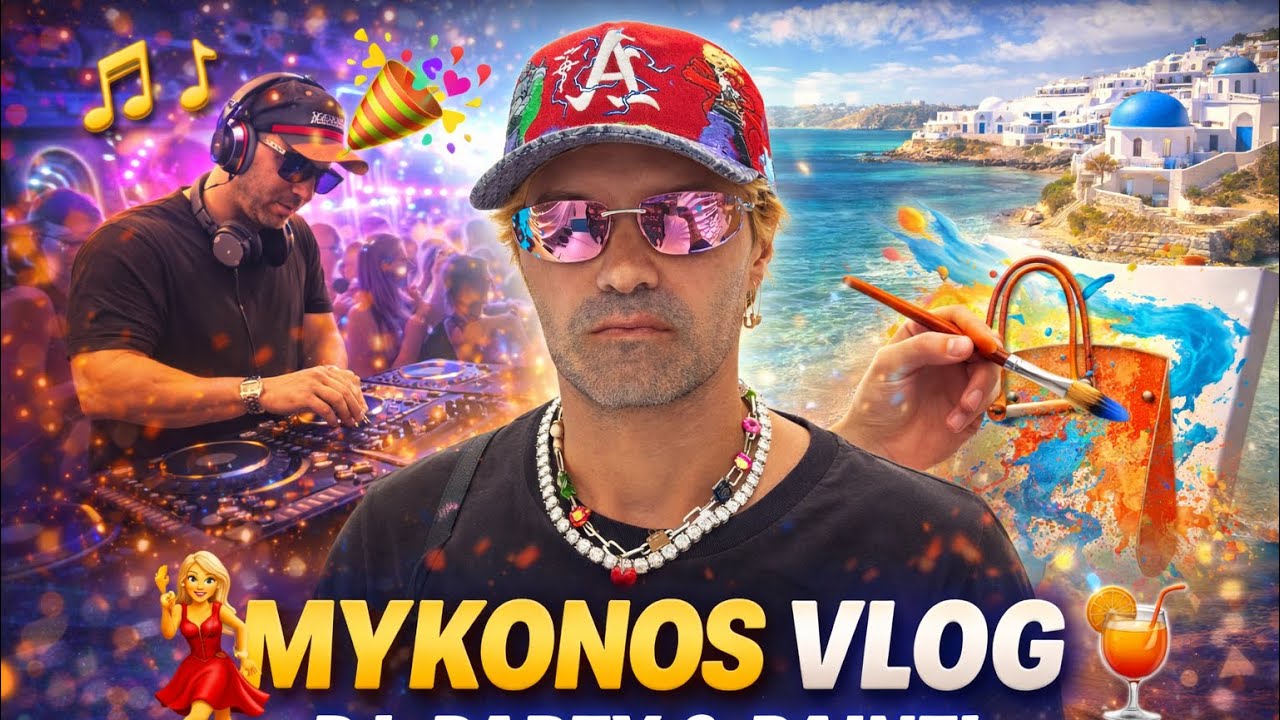 Mykonos Vlog: DJ Nights, Art & Island Life
